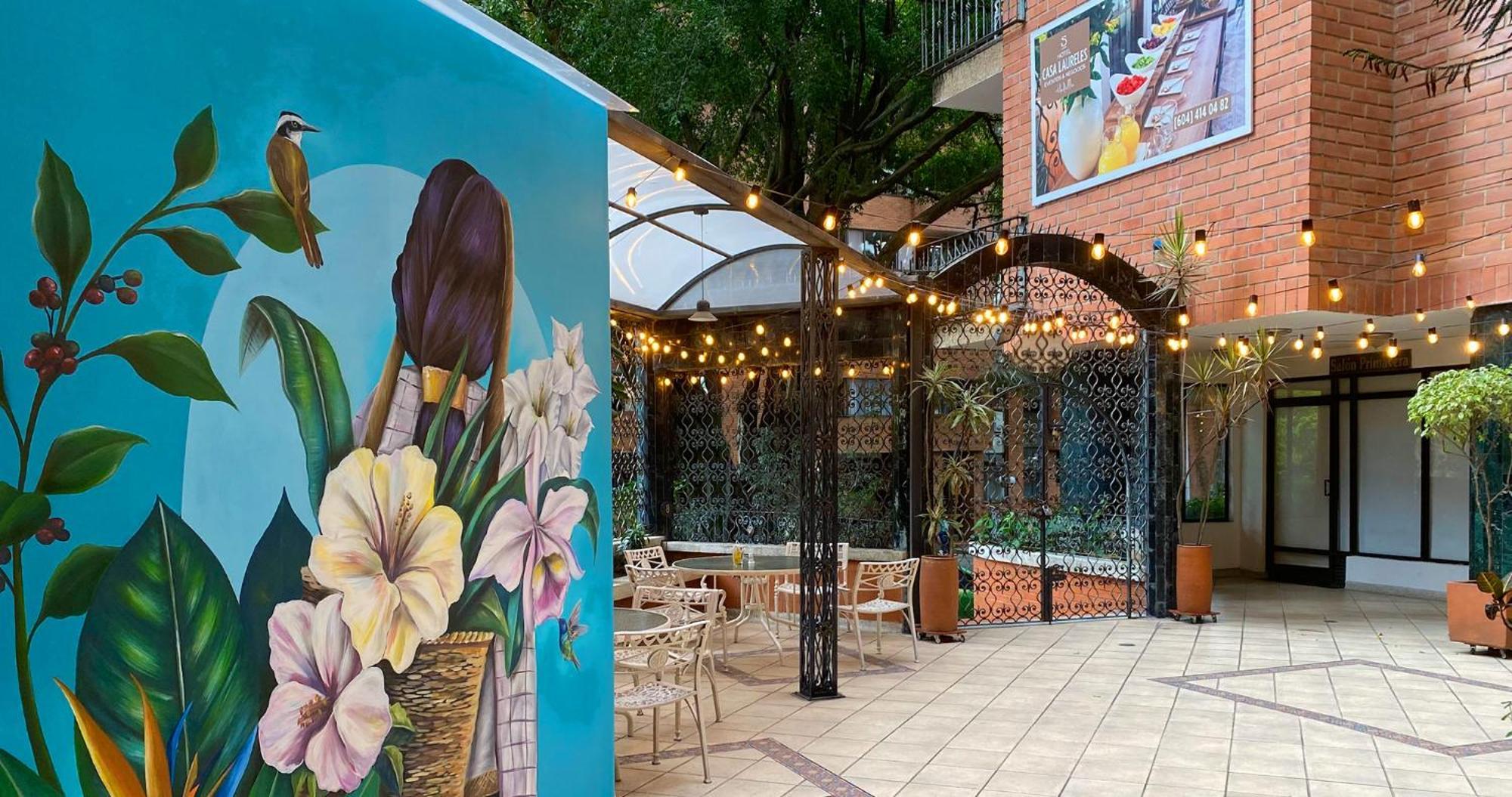 Hotel Casa Laureles Medellín Exterior foto